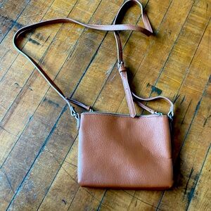 Small brown crossbody bag